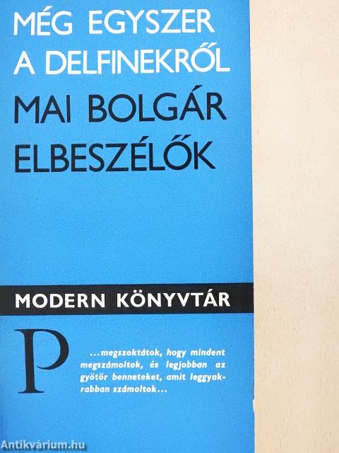 Még egyszer a delfinekről