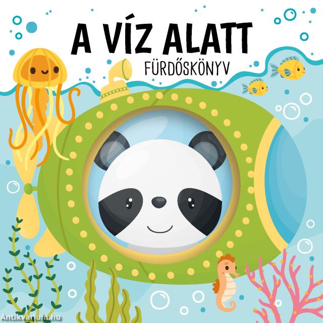 A víz alatt - fürdőskönyv kukucskáló ablakokkal