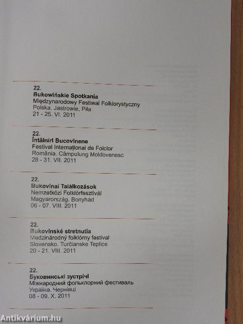 22. Bukovinai Találkozások