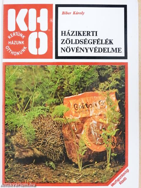 Házikerti zöldségfélék növényvédelme