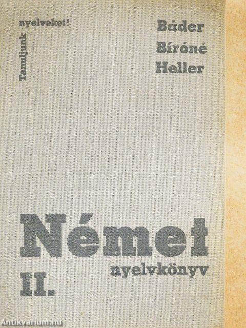 Német nyelvkönyv II.