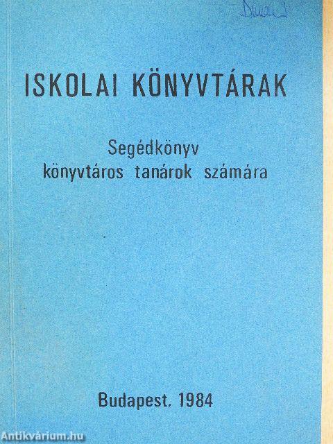 Iskolai könyvtárak