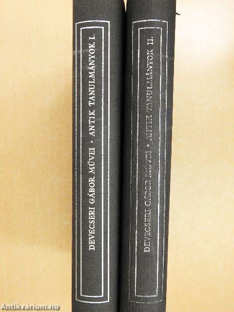 Antik tanulmányok I-II.