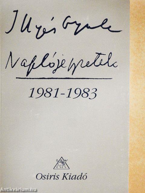 Naplójegyzetek 1981-1983