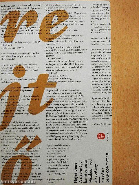 A tizennégy karátos autó/Piszkos Fred, a kapitány