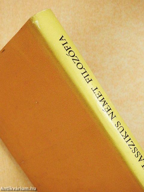 A klasszikus német filozófia