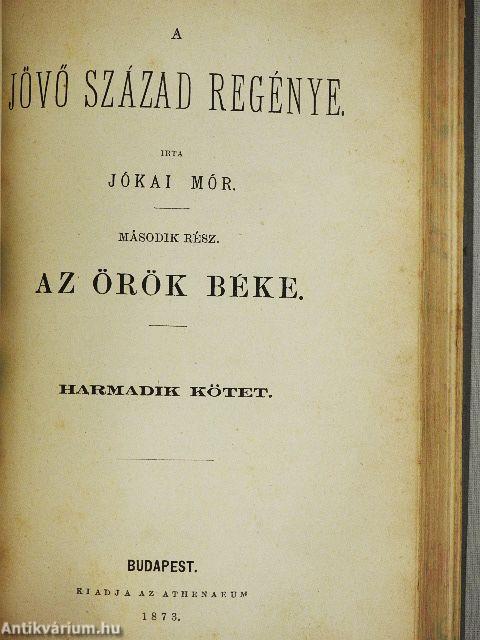 A jövő század regénye II/1-3-III. (töredék)