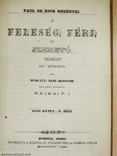 A feleség, férj és szerető I/1-2-II/1-2.