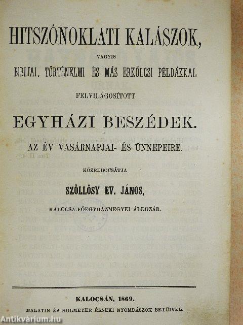 Hitszónoklati kalászok