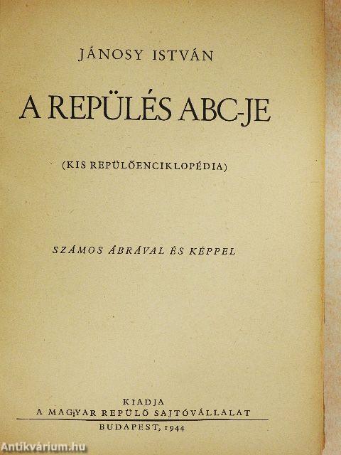 A repülés ABC-je