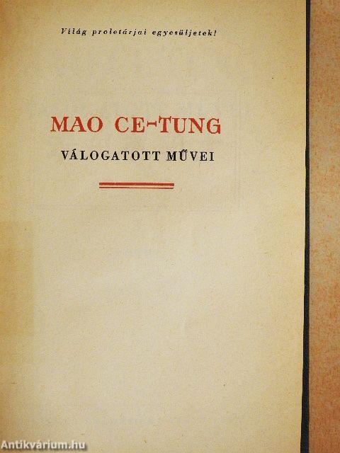 Mao Ce-Tung válogatott művei 3.
