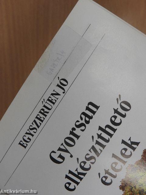 Gyorsan elkészíthető ételek