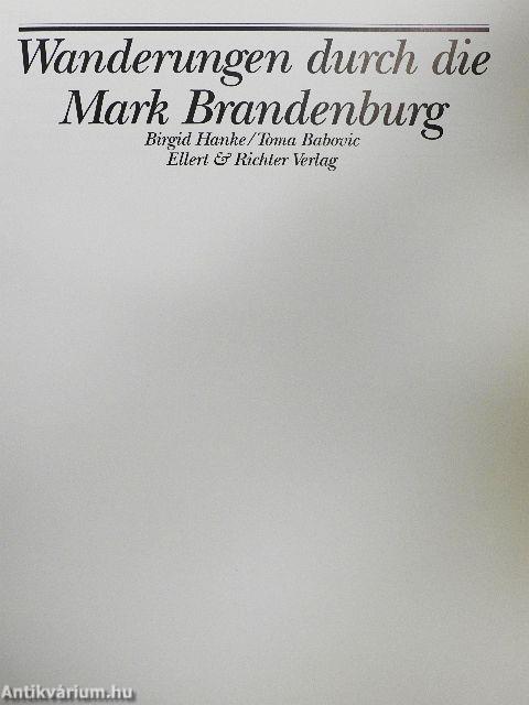 Wanderungen durch die Mark Brandenburg