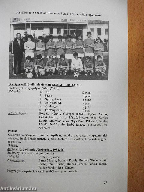 Jászfényszaru diáksportjának története