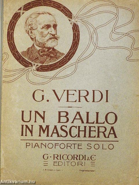Un Ballo in maschera