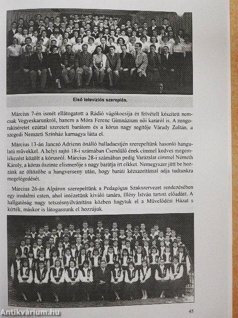 A Kiskunfélegyházi Ifjúsági Vegyeskar ötven éve