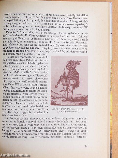 Csaták, hadvezérek, katonák a XVIII. században