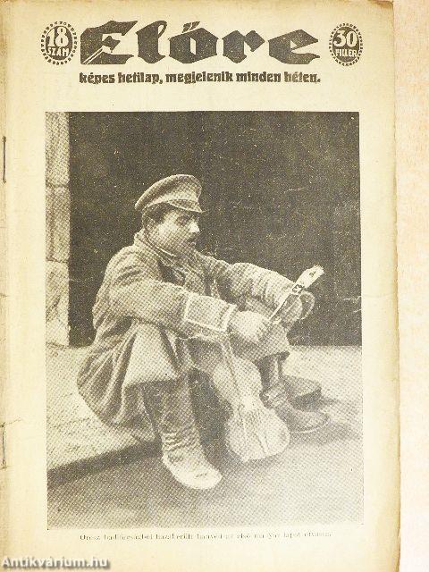 Előre 1918. május 4.