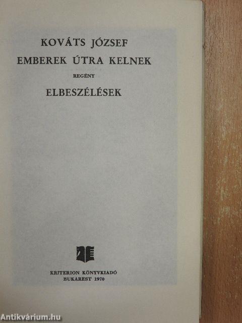 Emberek útra kelnek/Elbeszélések