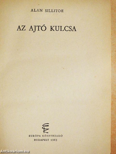 Az ajtó kulcsa