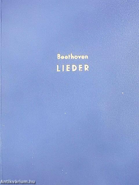 Ausgewählte Lieder für eine Singstimme mit Pianofortebegleitung