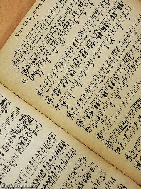 Ausgewählte Lieder für eine Singstimme mit Pianofortebegleitung