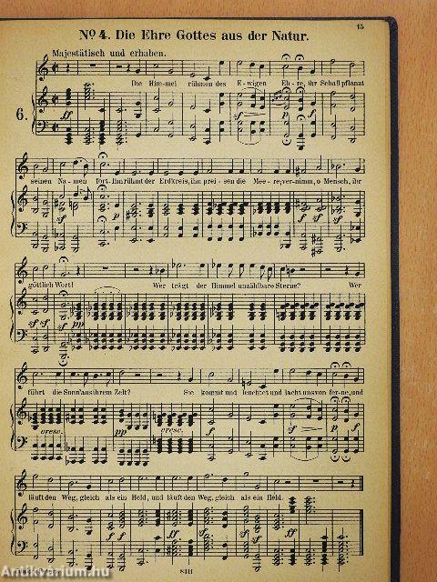 Ausgewählte Lieder für eine Singstimme mit Pianofortebegleitung