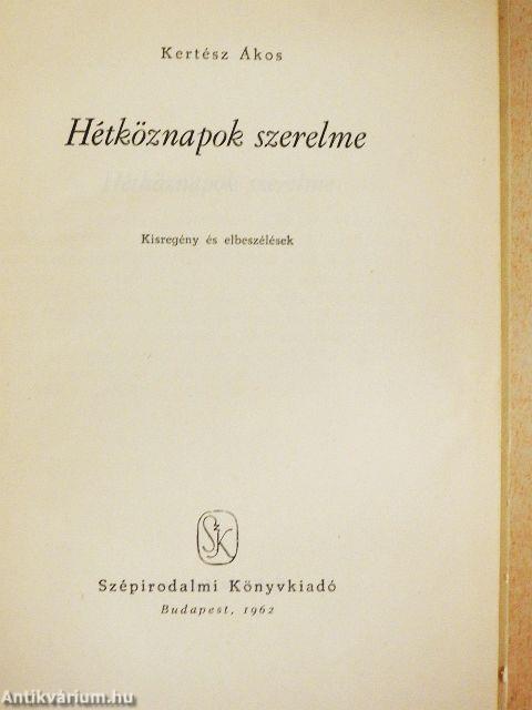 Hétköznapok szerelme