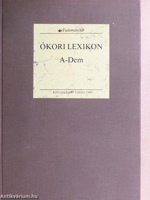 Ókori lexikon I-IV.