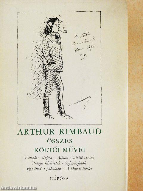 Arthur Rimbaud összes költői művei