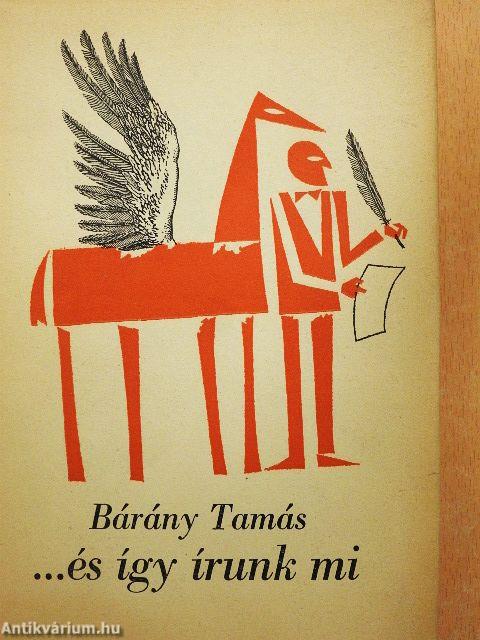 ...és így írunk mi!