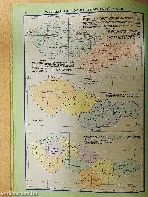 Skolsky Atlas Ceskoslovenskych Dejín