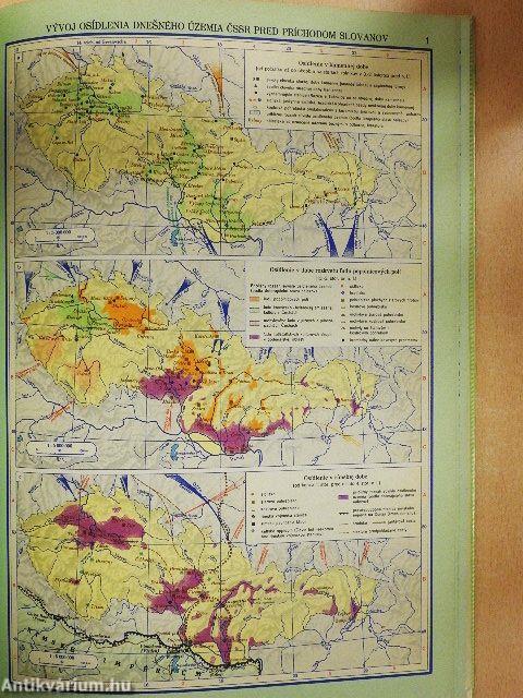 Skolsky Atlas Ceskoslovenskych Dejín