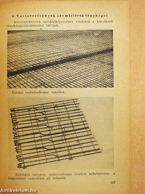 Vasbetonépítés kivitelének ismertetése