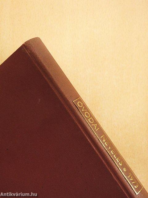 Óvodai nevelés 1973. (nem teljes évfolyam)