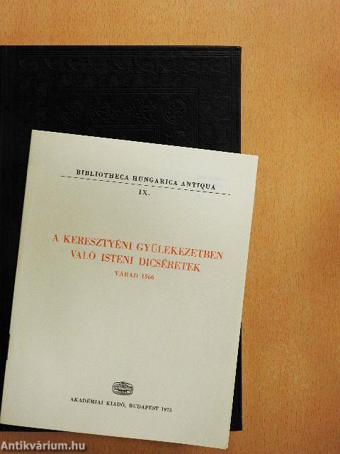 A keresztyeni gyülekezetben valo isteni diczeretek