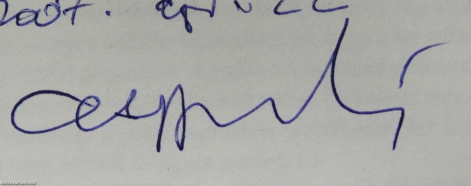 A Labancz Anna gyilkosság (dedikált példány)