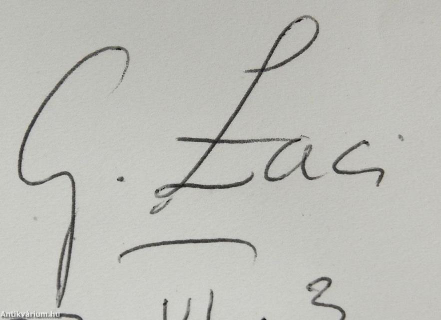 A forrás lányai (dedikált példány)