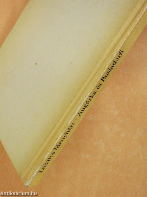 Angárka és Busladarfi (dedikált példány)