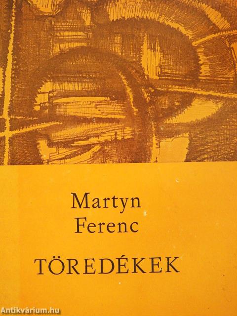 Töredékek (aláírt példány)