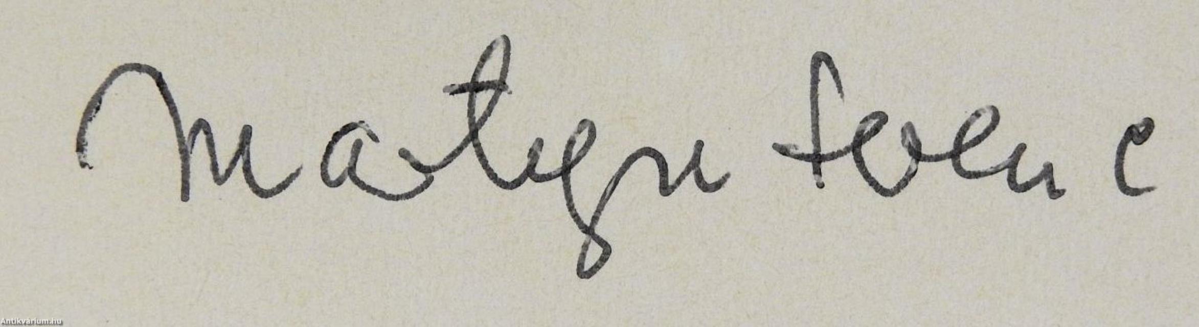 Töredékek (aláírt példány)