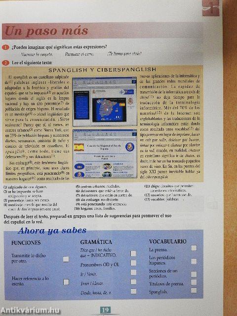Espanol sin fronteras 2. - Libro Del Alumno Nivel Intermedio