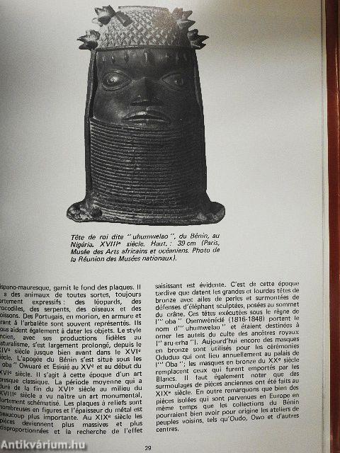 Bronzes de l'Afrique noire