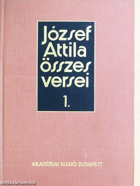 József Attila összes versei 1-2.