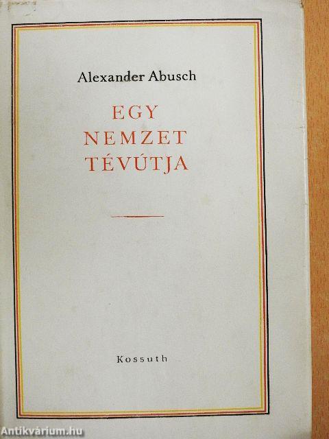 Egy nemzet tévútja