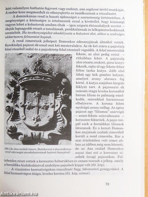 A szerzetes és lovagrendek címerei és viseletei