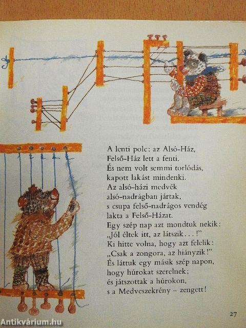 Játékmedvék verébdala