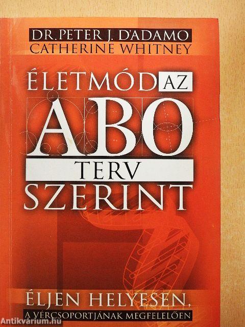 Életmód az AB0 terv szerint