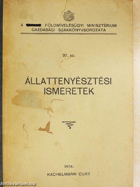 Állattenyésztési ismeretek II.