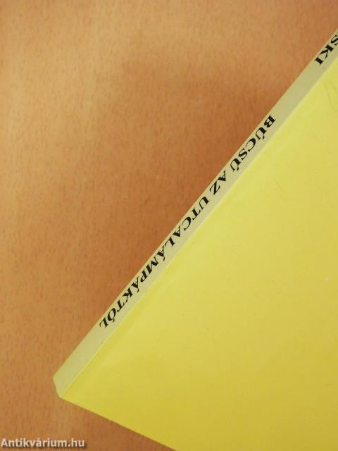 Búcsú az utcalámpáktól (dedikált példány)